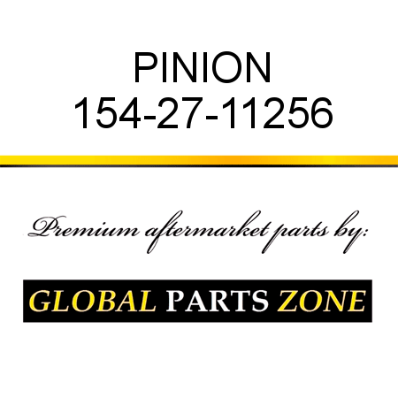 PINION 154-27-11256