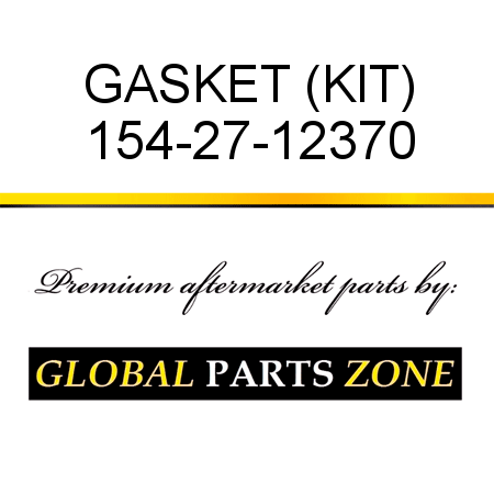 GASKET (KIT) 154-27-12370