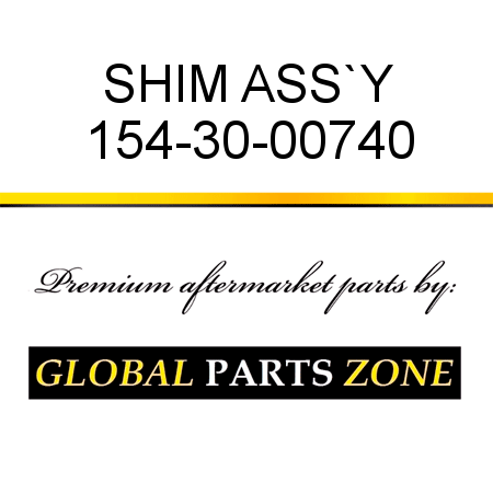 SHIM ASS`Y 154-30-00740