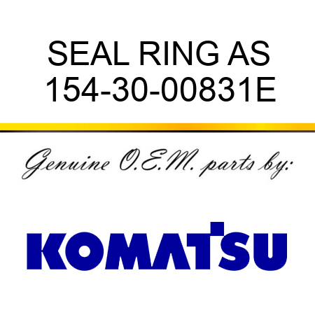 SEAL RING AS 154-30-00831E