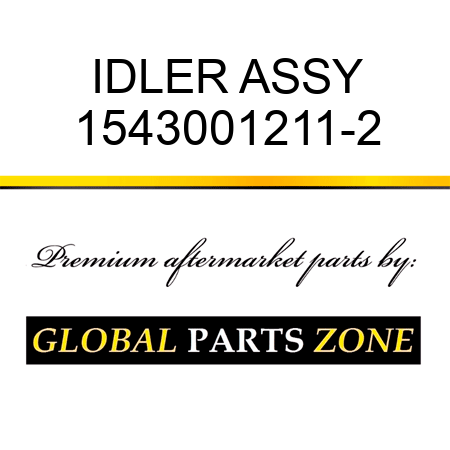 IDLER ASSY 1543001211-2