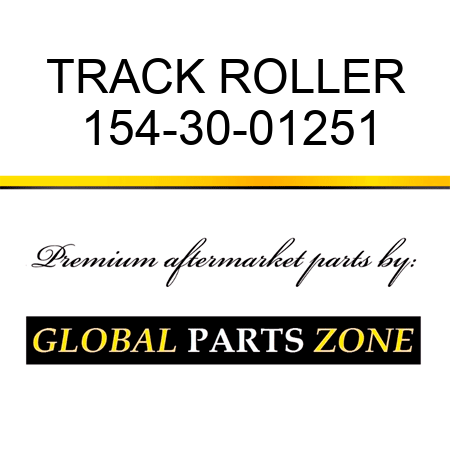 TRACK ROLLER 154-30-01251