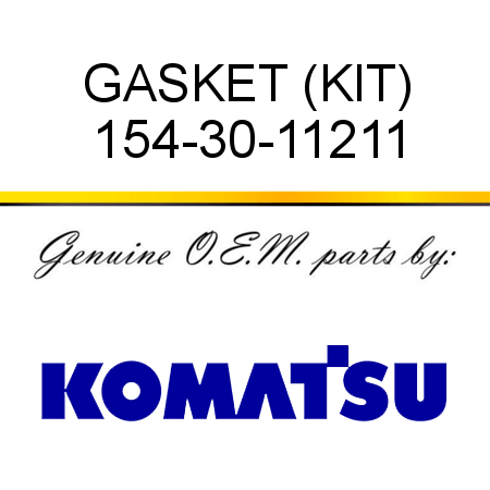 GASKET (KIT) 154-30-11211