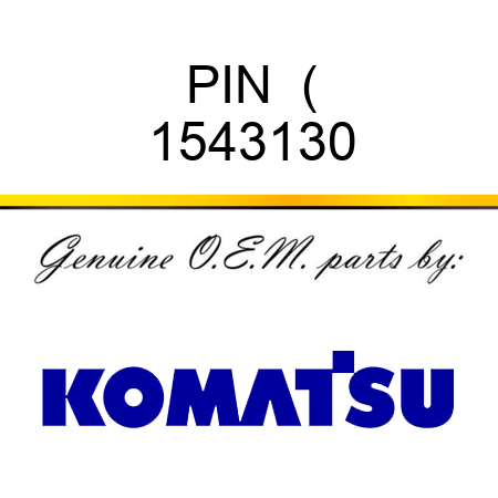 PIN  ( 1543130