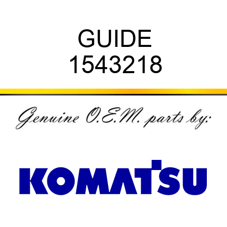 GUIDE 1543218