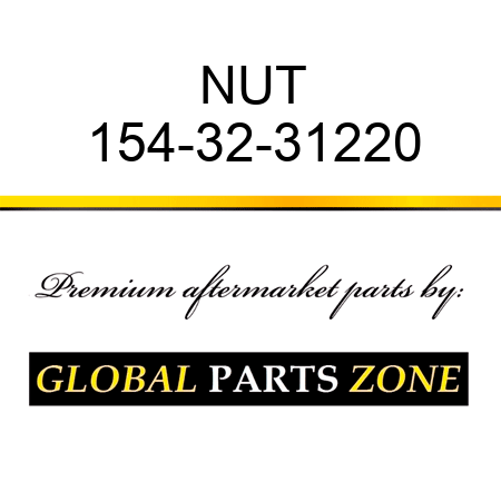 NUT 154-32-31220