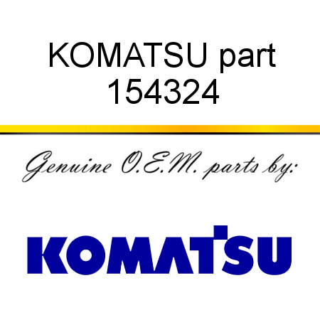 KOMATSU part 154324