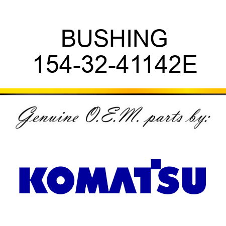 BUSHING 154-32-41142E