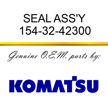 SEAL ASS'Y 154-32-42300