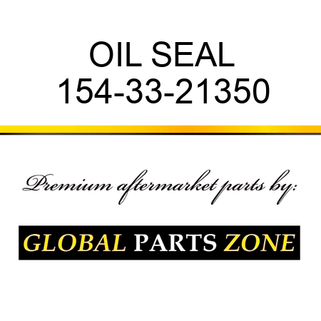 OIL SEAL 154-33-21350