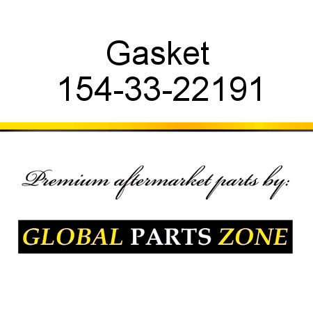 Gasket 154-33-22191