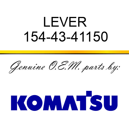 LEVER 154-43-41150