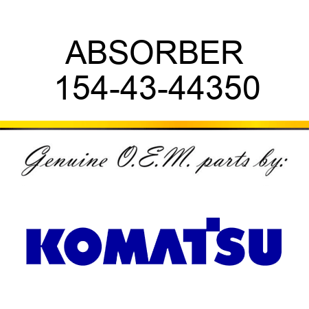 ABSORBER 154-43-44350