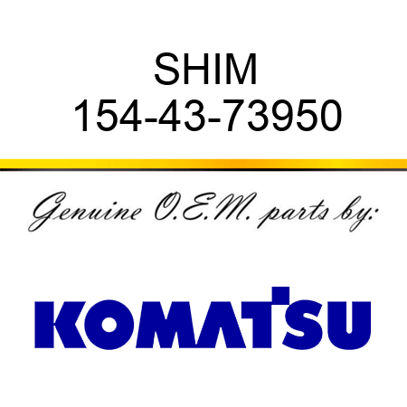 SHIM 154-43-73950