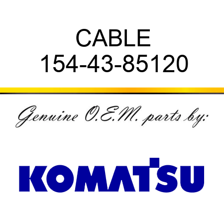 CABLE 154-43-85120