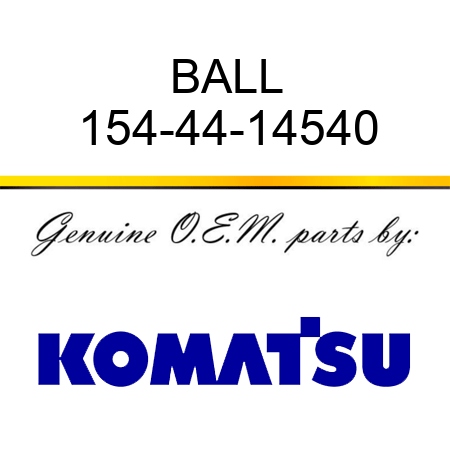 BALL 154-44-14540