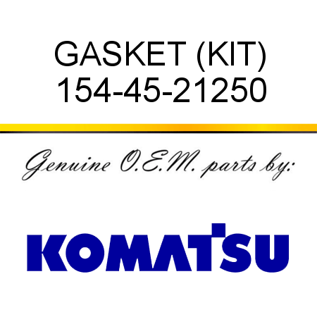 GASKET (KIT) 154-45-21250