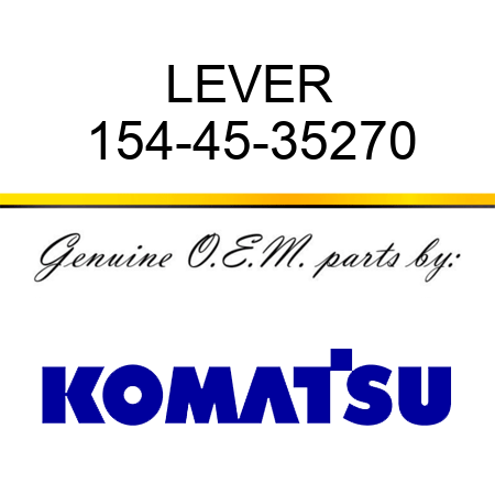LEVER 154-45-35270