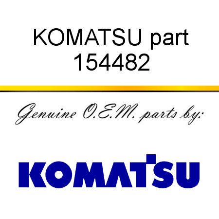 KOMATSU part 154482