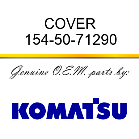 COVER 154-50-71290