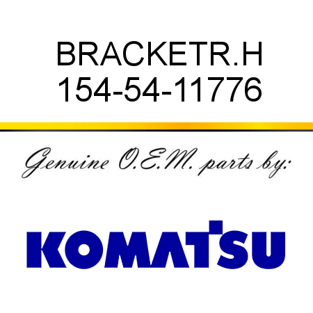 BRACKET,R.H 154-54-11776