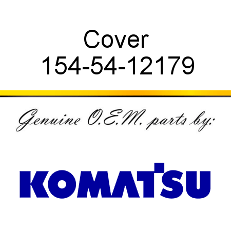 Cover 154-54-12179
