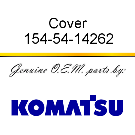 Cover 154-54-14262