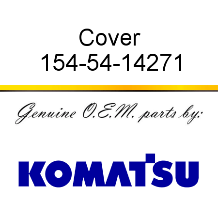 Cover 154-54-14271