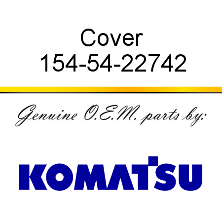 Cover 154-54-22742