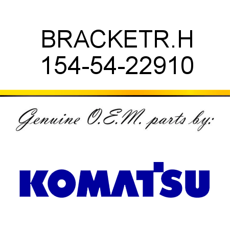 BRACKET,R.H 154-54-22910