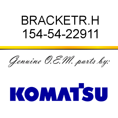 BRACKET,R.H 154-54-22911