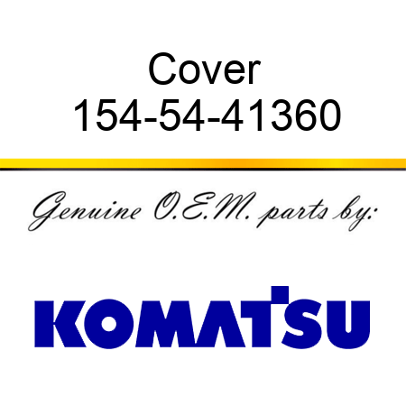 Cover 154-54-41360