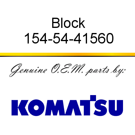 Block 154-54-41560