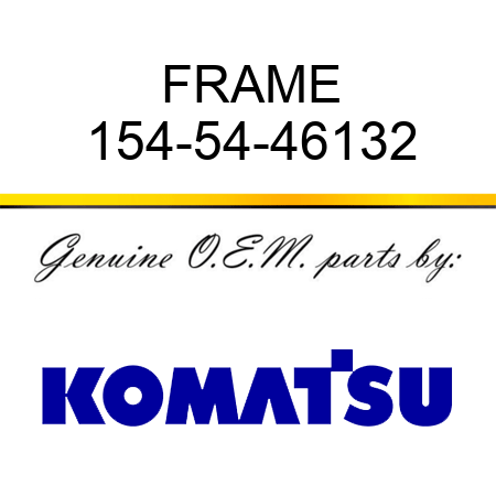 FRAME 154-54-46132