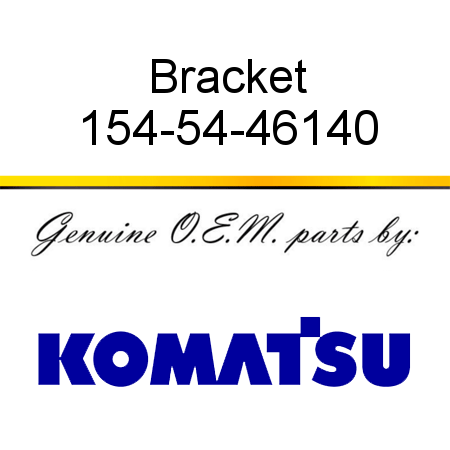 Bracket 154-54-46140