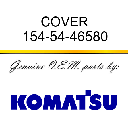 COVER 154-54-46580