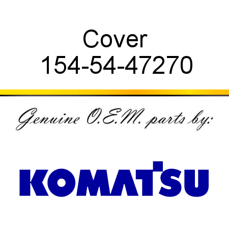 Cover 154-54-47270