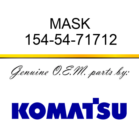 MASK 154-54-71712