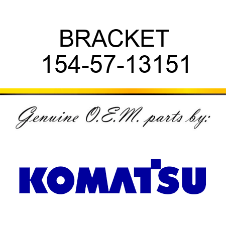 BRACKET 154-57-13151