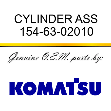 CYLINDER ASS 154-63-02010