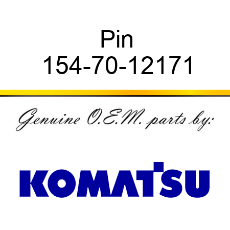 Pin 154-70-12171