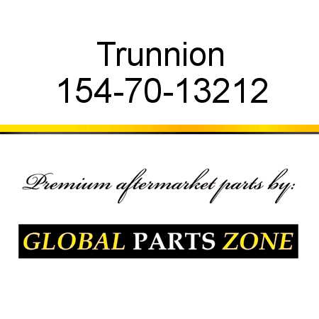 Trunnion 154-70-13212