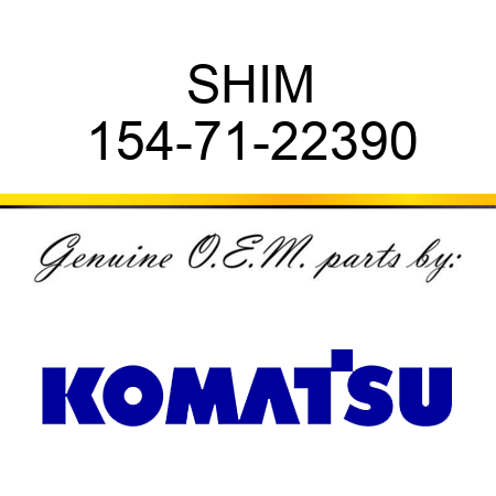 SHIM 154-71-22390