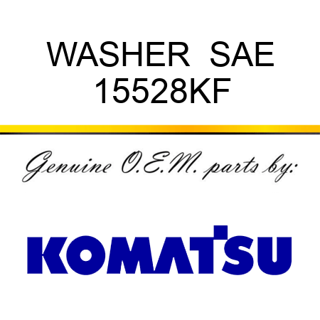 WASHER  SAE 15528KF