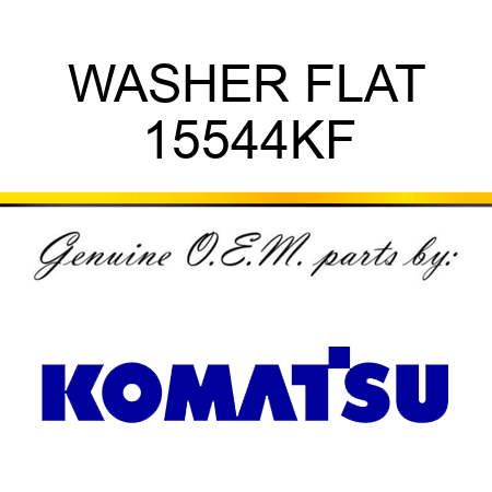 WASHER, FLAT 15544KF