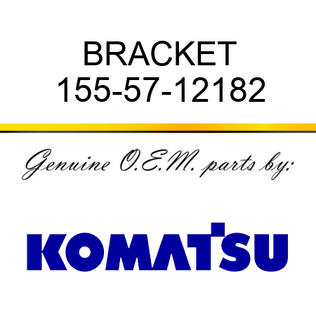 BRACKET 155-57-12182