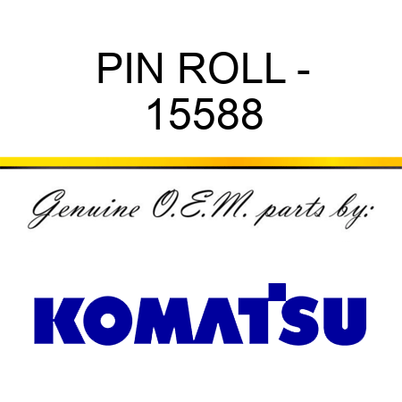 PIN, ROLL - 15588