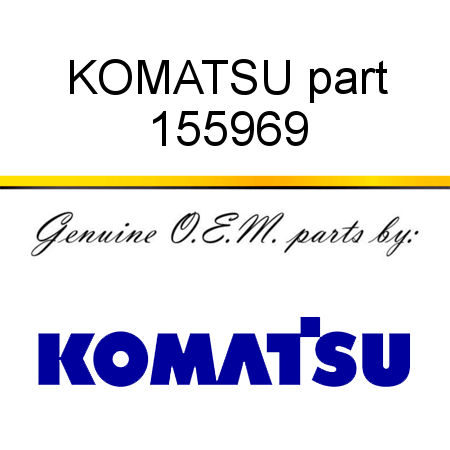 KOMATSU part 155969