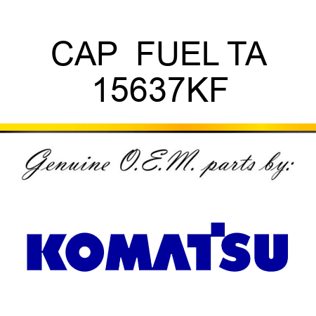 CAP  FUEL TA 15637KF