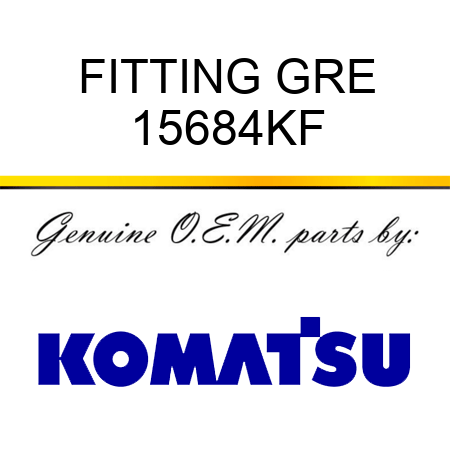 FITTING, GRE 15684KF